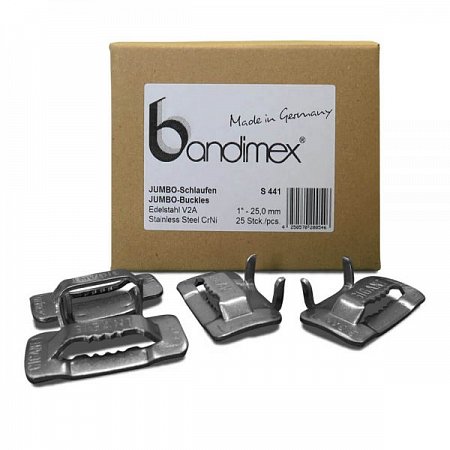Замки для ленты бандажной BANDIMEX JUMBO S 441 (повышенной прочности)